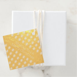 Stewart Black Modern Original Scottish Tartan Geschenkanhänger