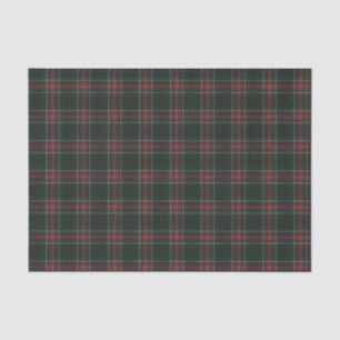 Stewart Black Modern Original Scottish Tartan Seidenpapier