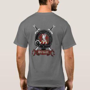 Stewart Clan Badge T-shirt adulte