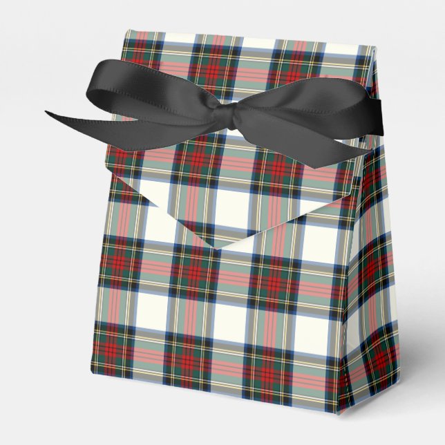 Stewart Clan Formal Dress Tartan Geschenkschachtel (Vorderseite)