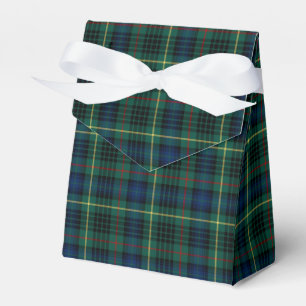 Stewart-Clan-Jagdtartan-grünes und blaues Geschenkschachtel