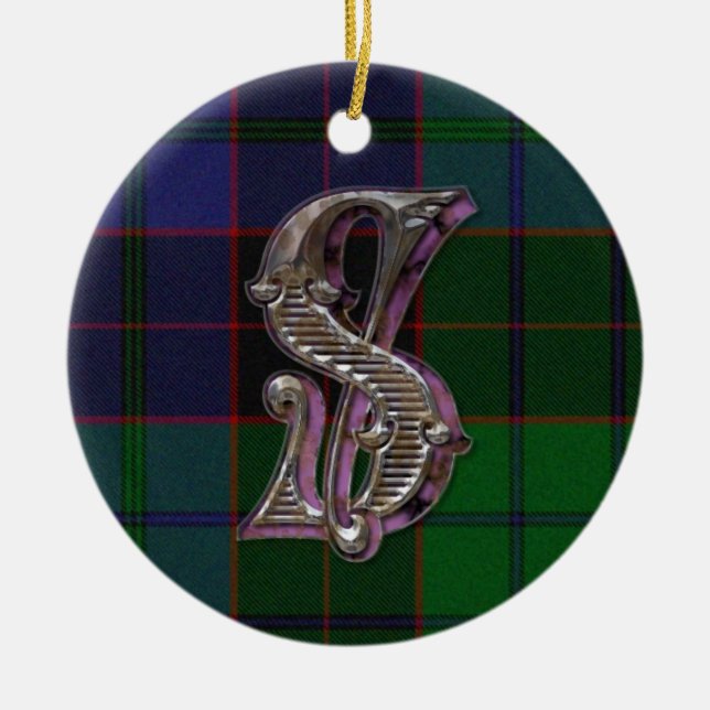 Stewart Clan Monogram Ornament (Vorne)