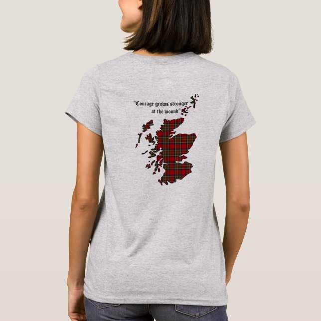 Stewart Clan Women T-Shirt (Rückseite)