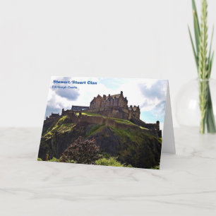 Stewart Clans Edinburgh Castle Faltschachtel