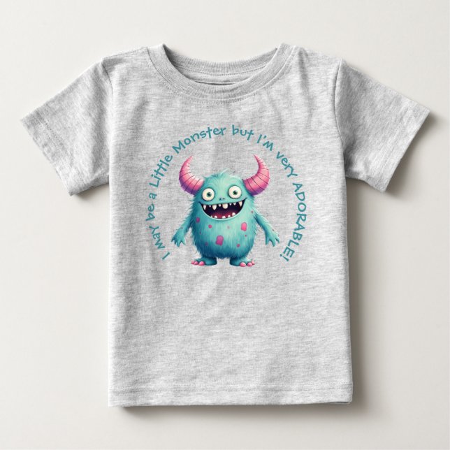Stewart: Das Adorable Little Monster Baby T-shirt (Vorderseite)