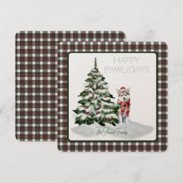 Stewart Dress Modern Tartan Happy Pawlidays Dog