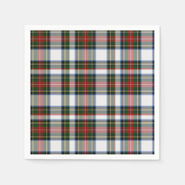 Stewart Dress Tartan Kariert Paper Napkins Serviette