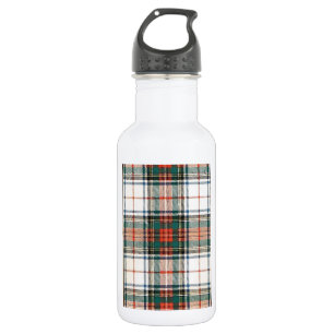 STEWART-FAMILIEN-KLEIDERTARTAN EDELSTAHLFLASCHE