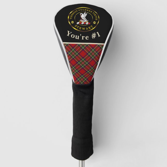 Stewart Golf Head Cover Headcover (Vorderseite)