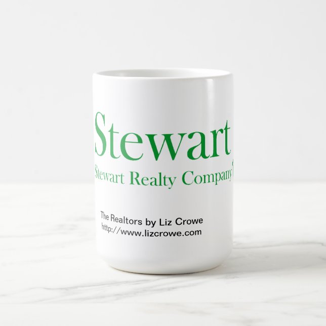 Stewart-Grundstück-offizielle Kaffee-Tasse Kaffeetasse (Mittel)