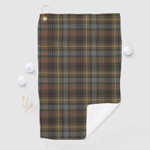 Stewart Hunting Weathered Tartan Kariertes Muster Golfhandtuch