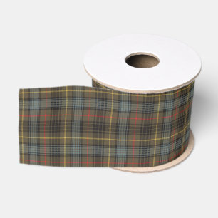Stewart Hunting Weathered Tartan Kariertes Muster Ripsband