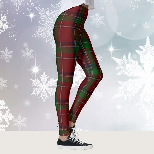 STEWART Kariert Scottish Tartan Irish Winter Leggings (Von Creator hochgeladen)