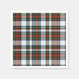 Stewart-Kleidertartan-karierte Papierservietten