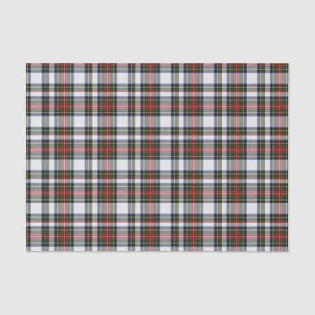 Stewart-Kleidertartan-kariertes Seidenpapier (Vorderseite)