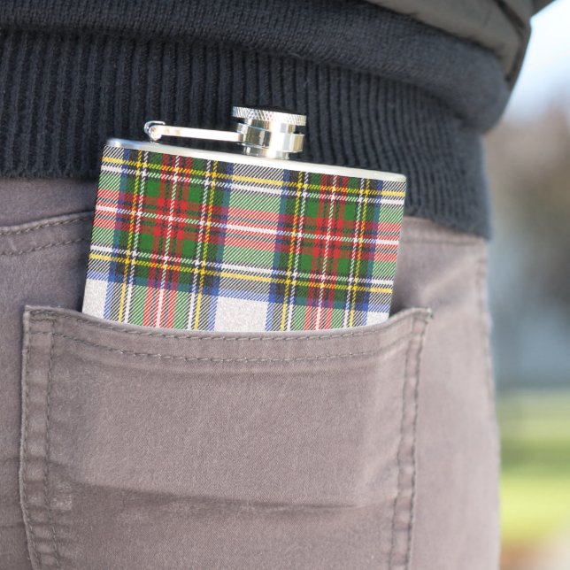 Stewart Royal Dress Kariert Scottish Pattern Flachmann (Beispiel)