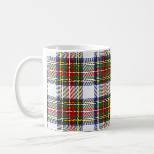 Stewart Royal Dress Kariert Scottish Pattern Kaffeetasse (Links)