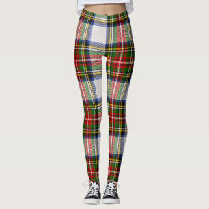 Stewart Royal Dress Kariert Scottish Pattern Leggings
