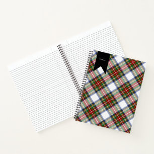 Stewart Royal Dress Kariert Scottish Pattern Notizbuch