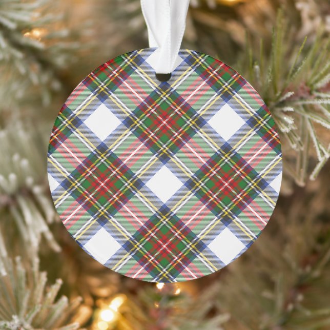 Stewart Royal Dress Kariert Scottish Pattern Ornament (Baum)