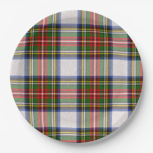 Stewart Royal Dress Kariert Scottish Pattern Pappteller