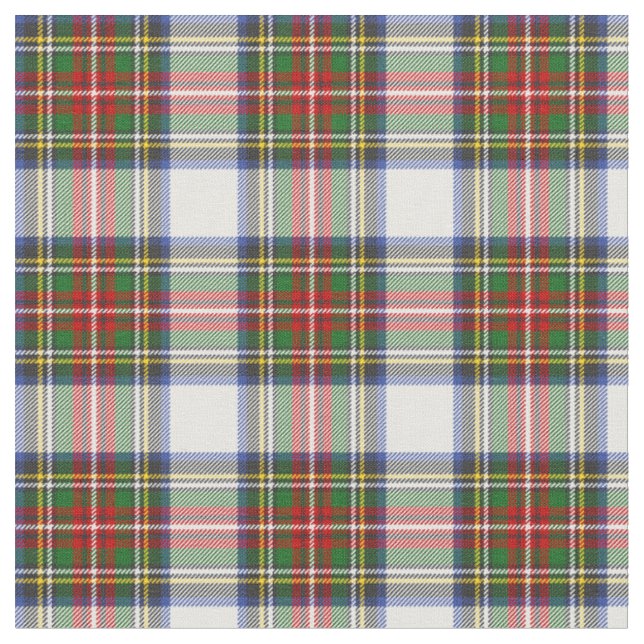 Stewart Royal Dress Kariert Scottish Pattern Stoff (Nahaufnahme)