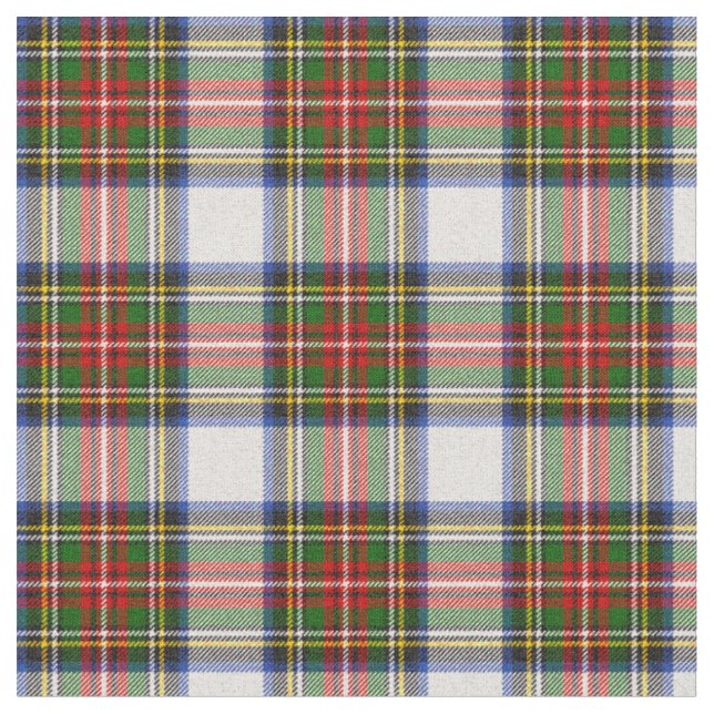 Stewart Royal Dress Kariert Scottish Pattern Stoff (Nahaufnahme)