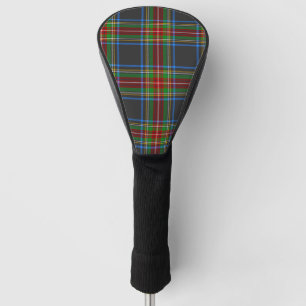 Stewart Stuart Black Clan Tartan Kariert Golf Headcover