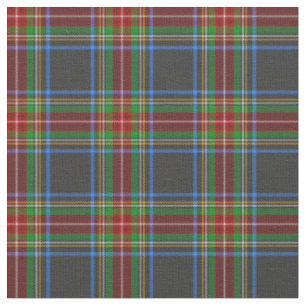 Stewart Stuart Black Clan Tartan Kariert Stoff