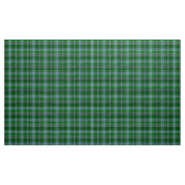 Stewart Tartan Blue Green und Black Kariert Fabric Stoff