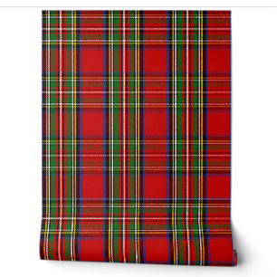 Stewart Tartan Kariert Scottish Clan Tapete