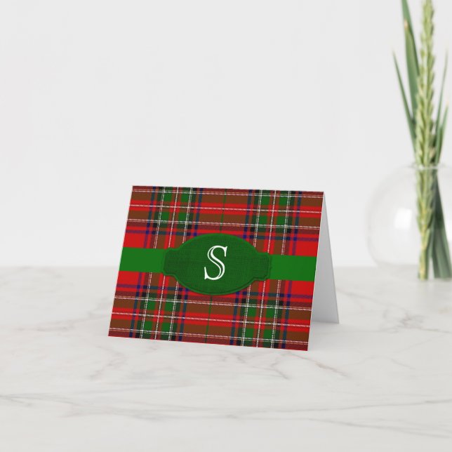 Stewart Tartan Monogram (Vorderseite)