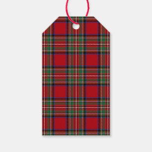 Stewart-Tartan Traditionelles Karo-Weihnachtsfest Geschenkanhänger