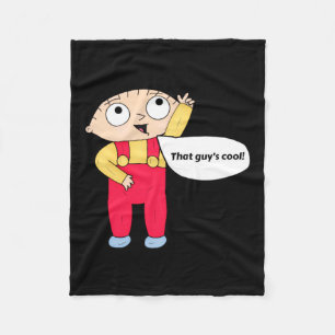 Stewie Griffin Fleecedecke