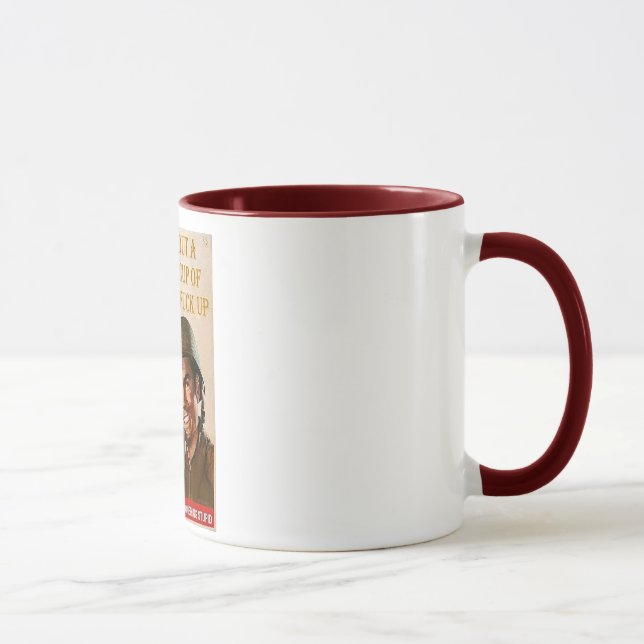 STFU Klassiker-Bild Tasse (Rechts)