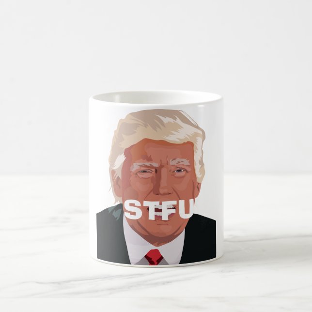 STFU Trump Coffee Tasse (Mittel)