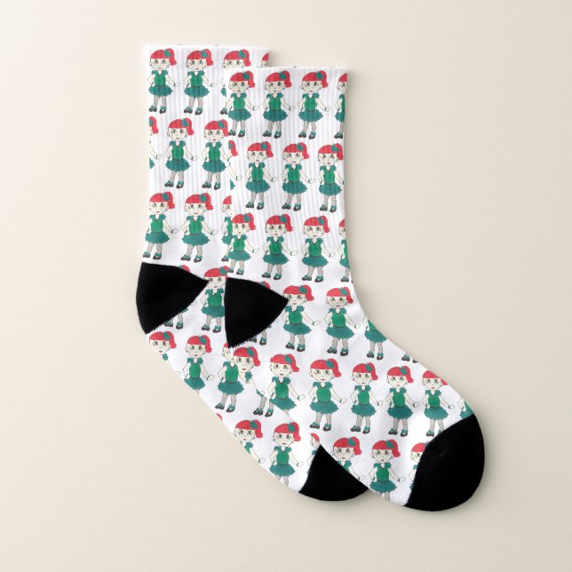 Stich Dance Aquamarine Erwägung Kostüm Girl Dancer Socken (Paar)