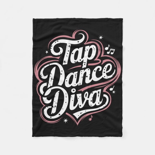 Stich Dance Diva Fleecedecke (Vorderseite)