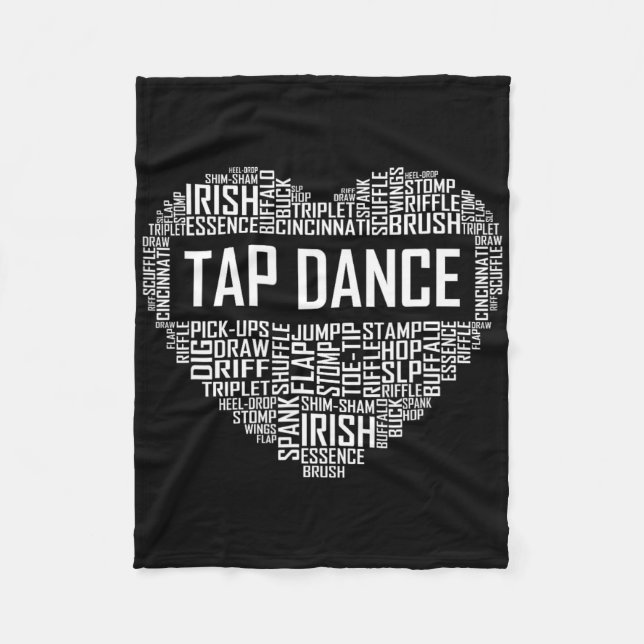Stich Dance Heart Lover Geschenk Stich Dancer Gesc Fleecedecke (Vorderseite)