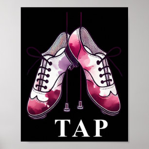Stich Dance Lover Dancing Shoes Competition Dancer Poster