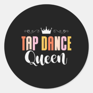 Stich Dance Queen Stich Dancing Stich Dancer Dance Runder Aufkleber