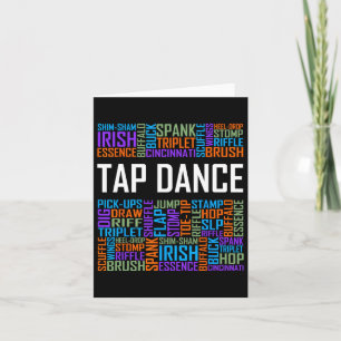 Stich Dance Words Lover Gift Stich Dancer Gifts Da Karte
