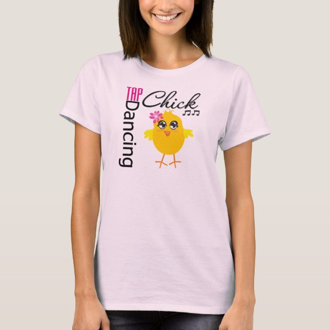 Stich Dancing Chick T-Shirt (Vorderseite)