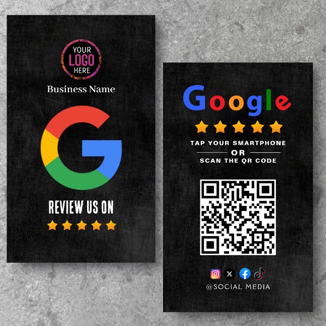Stich, Google Review QR Code Google Ratings Visitenkarte (Von Creator hochgeladen)