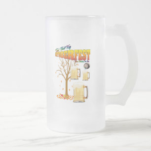 Stich jenes Keg II - Oktoberfest Mattglas Bierglas