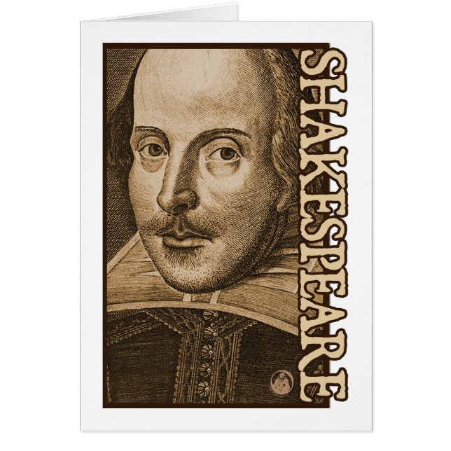Stiche Shakespeare Droeshout (Vorne)