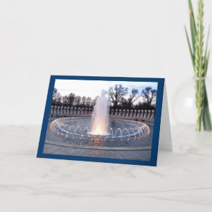 "Sticht" am WWII Denkmal an Karte