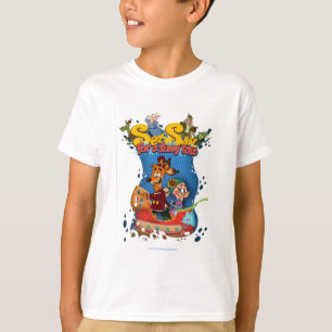 Sticht Segel für ein lustiges Märchen Jungen T-Shi T-Shirt