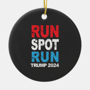 Stichwahl Trump 2024 Trump Vance Keramik Ornament