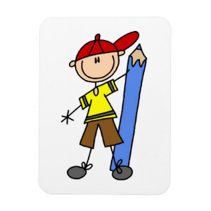 Stick Boy mit Stift Magnet